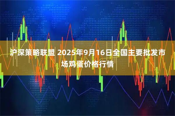 沪深策略联盟 2025年9月16日全国主要批发市场鸡蛋价格行情