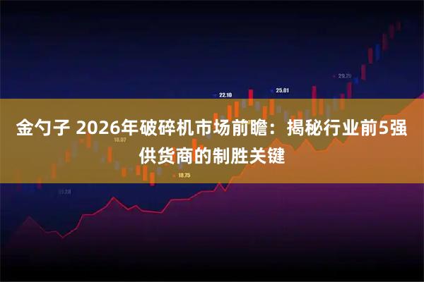 金勺子 2026年破碎机市场前瞻：揭秘行业前5强供货商的制胜关键
